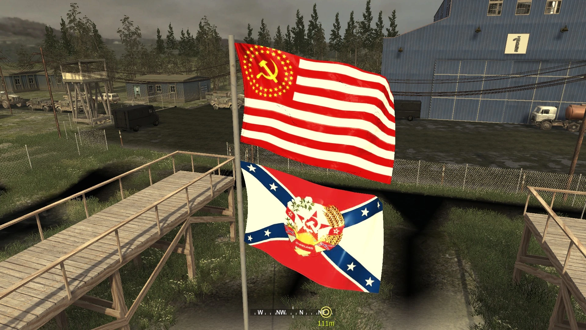 Call of Duty 4: Modern Warfare "Аддон для мода 2 Гражданская Война в США Европейские Мисии"