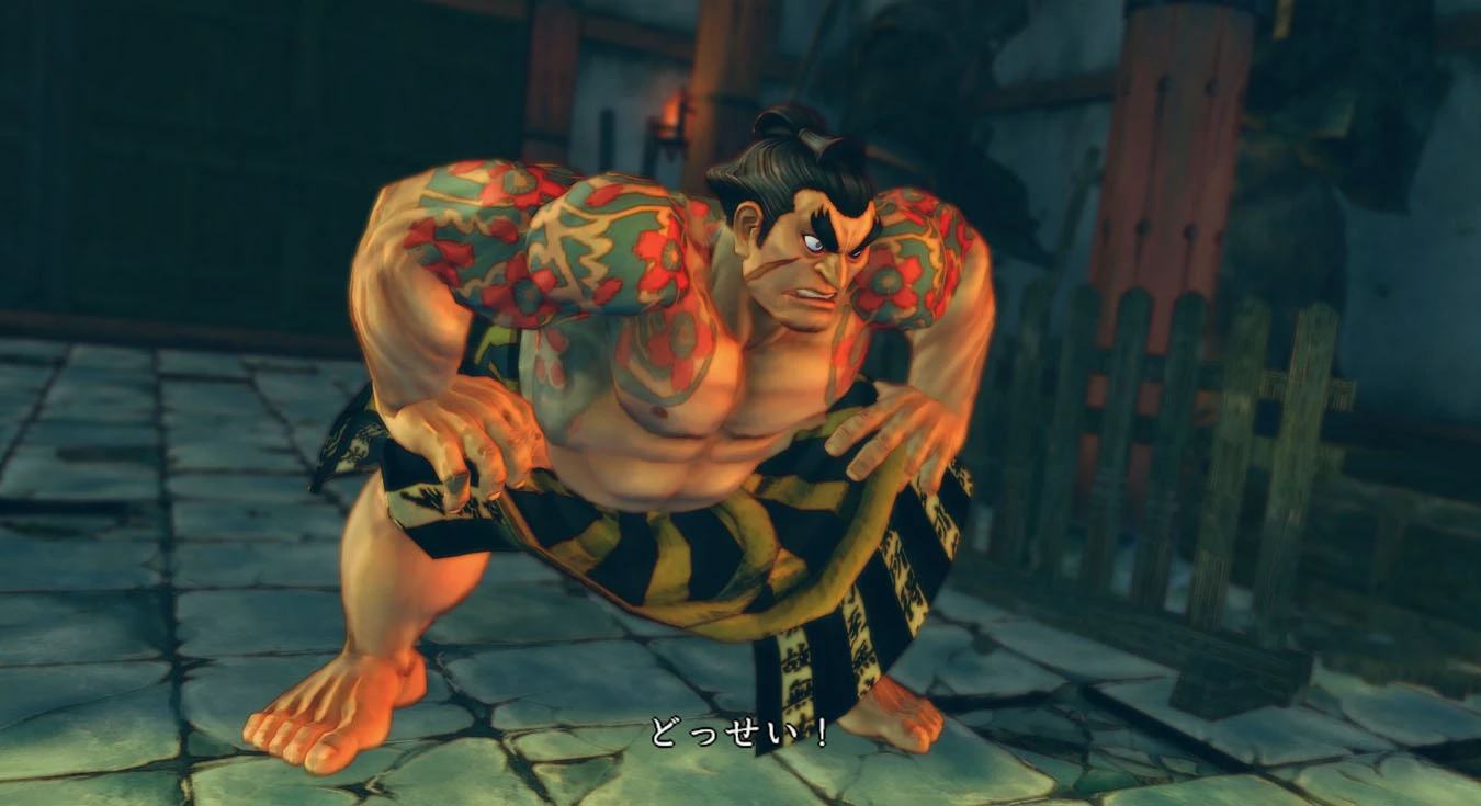 Street Fighter 4 "Yakuza Sumo"