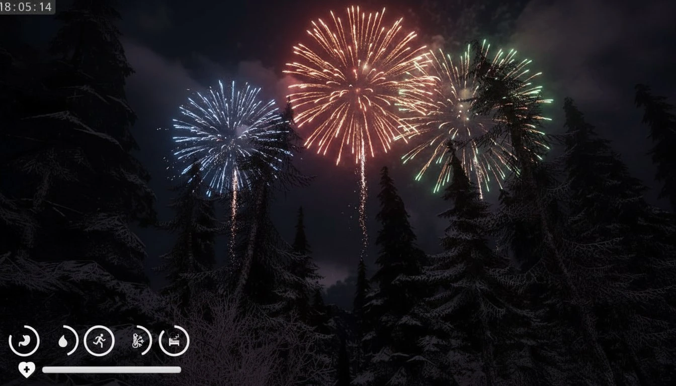 Фейерверк в Зимней хижине: праздничный дух или лишний шум?
