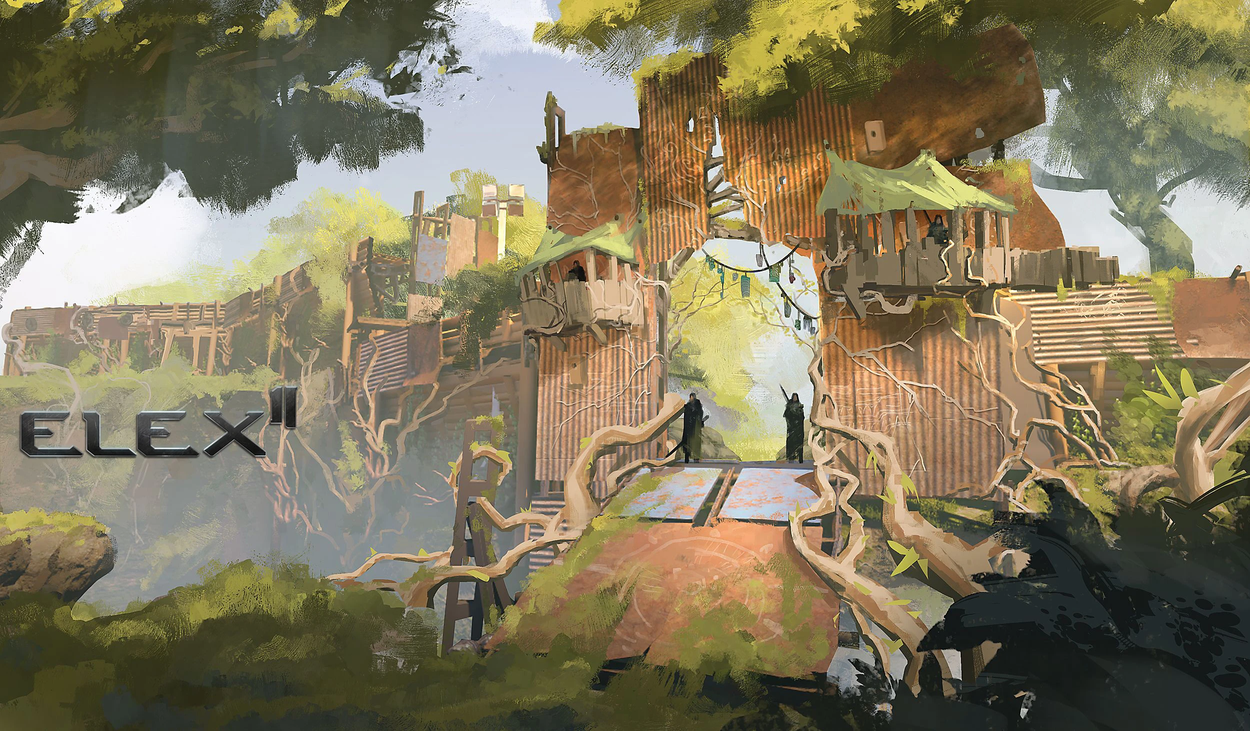 Новые атмосферные концепт-арты Elex 2