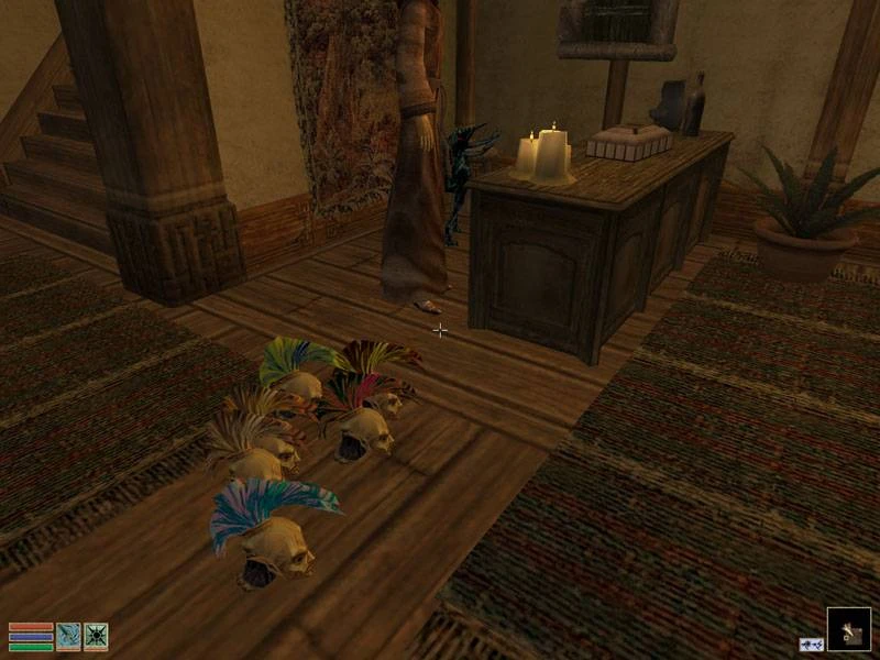 Morrowind "Разноцветные индорильские шлемы"