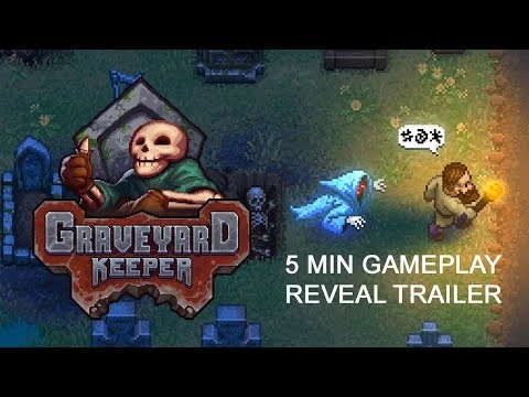 Симулятор кладбища Graveyard Keeper, напускает мрачность в новом трейлере