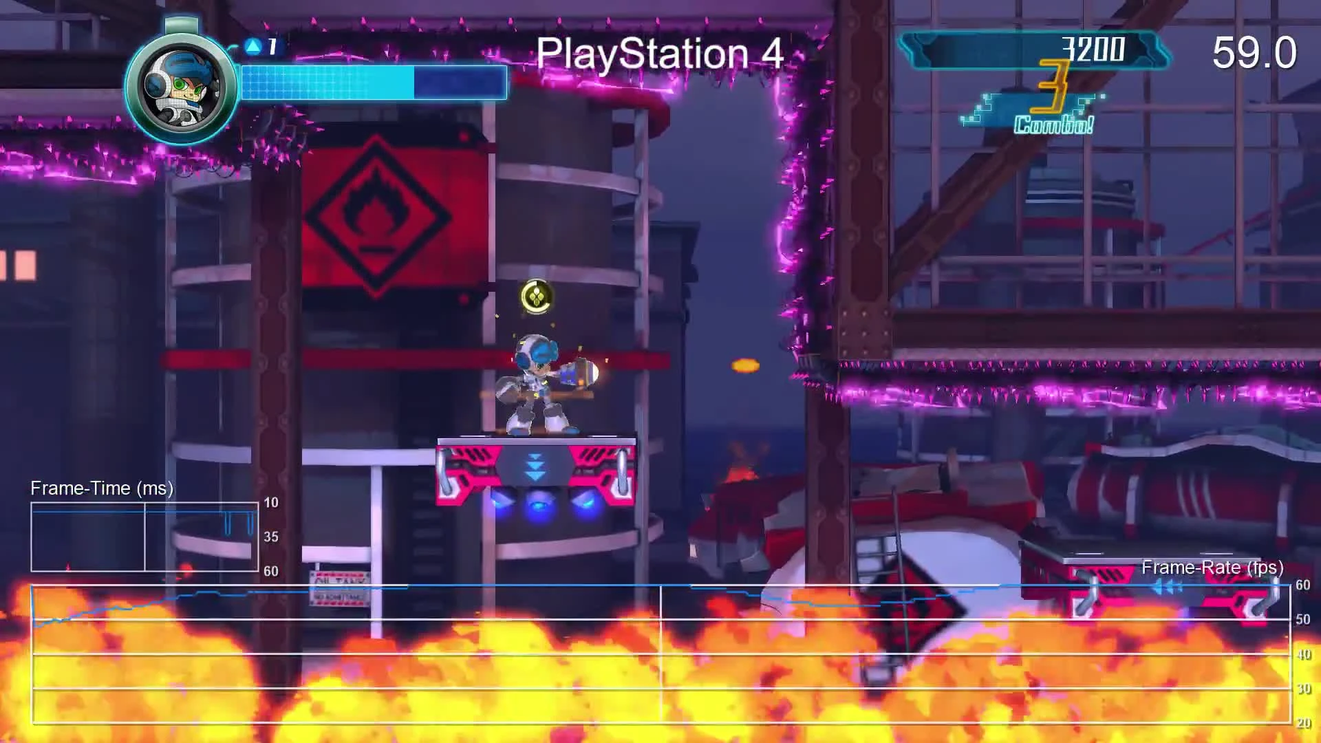 Mighty No. 9 "Сравнение производительности PS4 vs Xbox One "