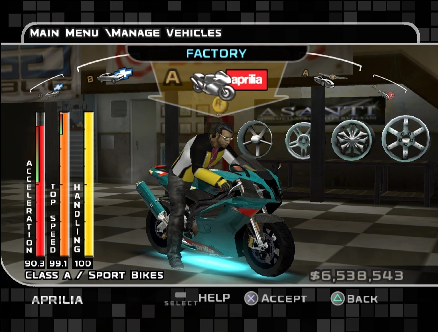 Midnight Club: Los Angeles: Сохранение/SaveGame (DUB Edition Remix - 100% (SLUS-21355))