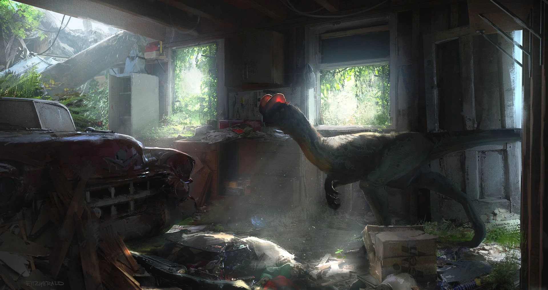 Half-Life: Alyx "Демоверсия мода Jurassic Park: Trespasser VR"