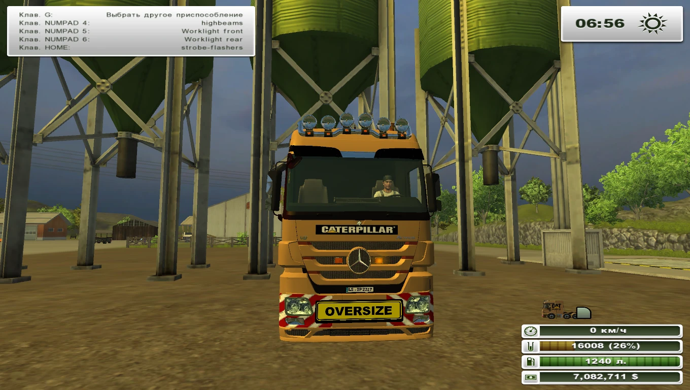 Farming Simulator 2013 "Cat Actros v 1.0"