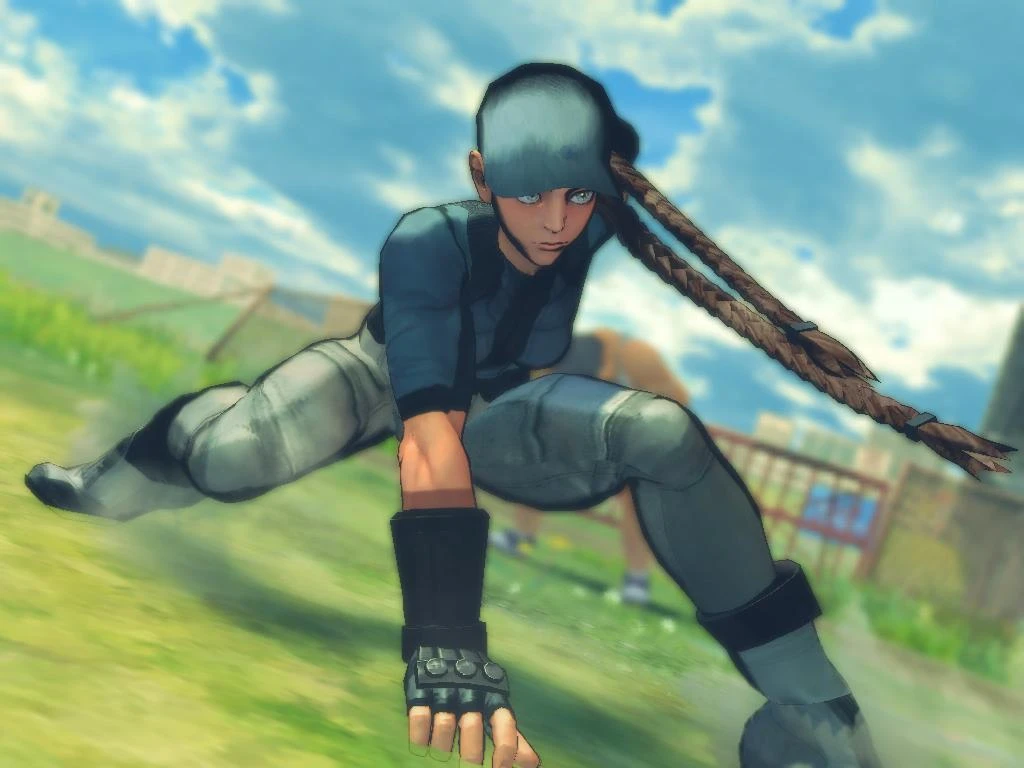 Super Street Fighter 4: "Cammy - Jill Valentine"