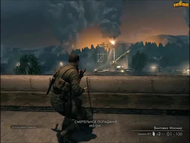 Прохождение Sniper Elite V2 (Часть 10) - Ракетодром в Кепенике