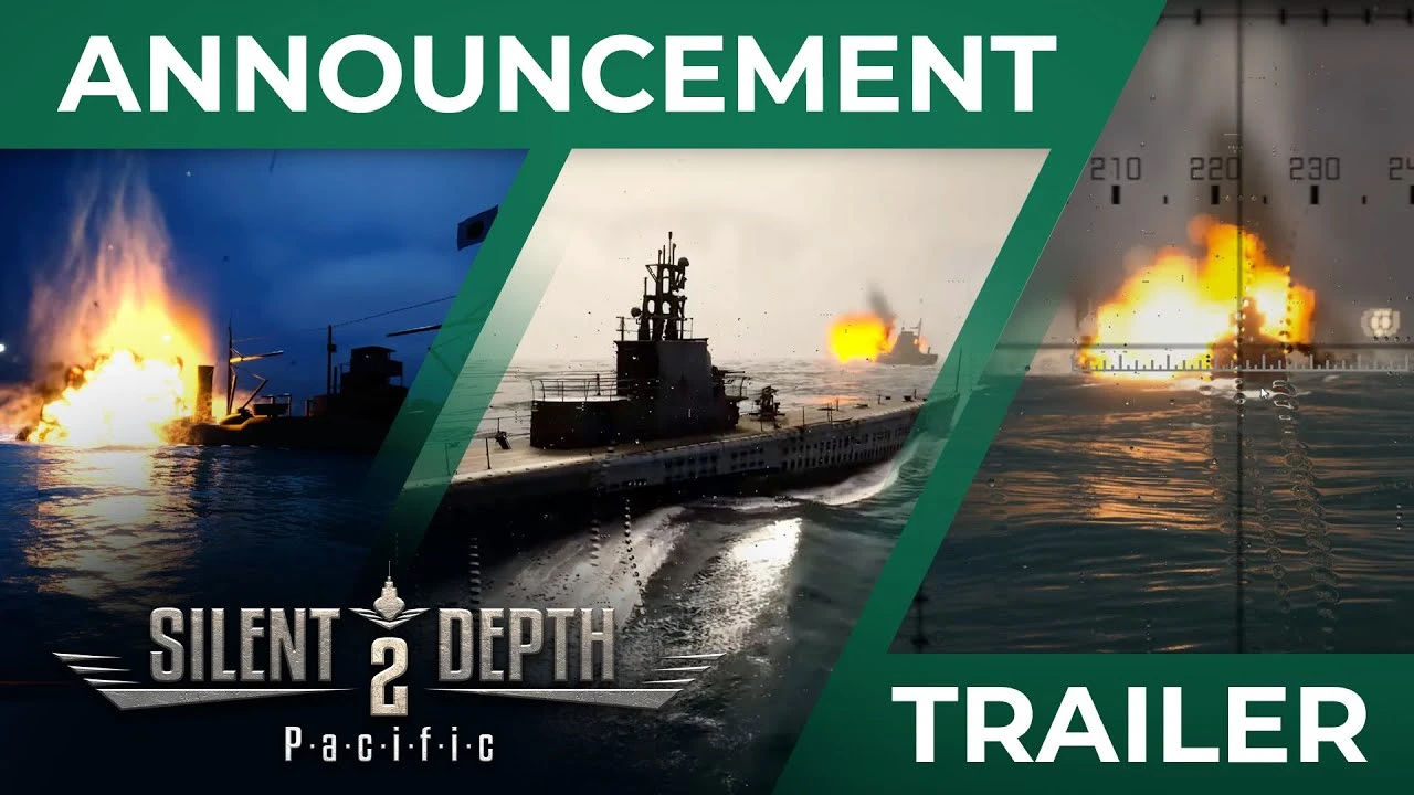Состоялся анонс симулятора подводной лодки под названием Silent Depth 2: Pacific