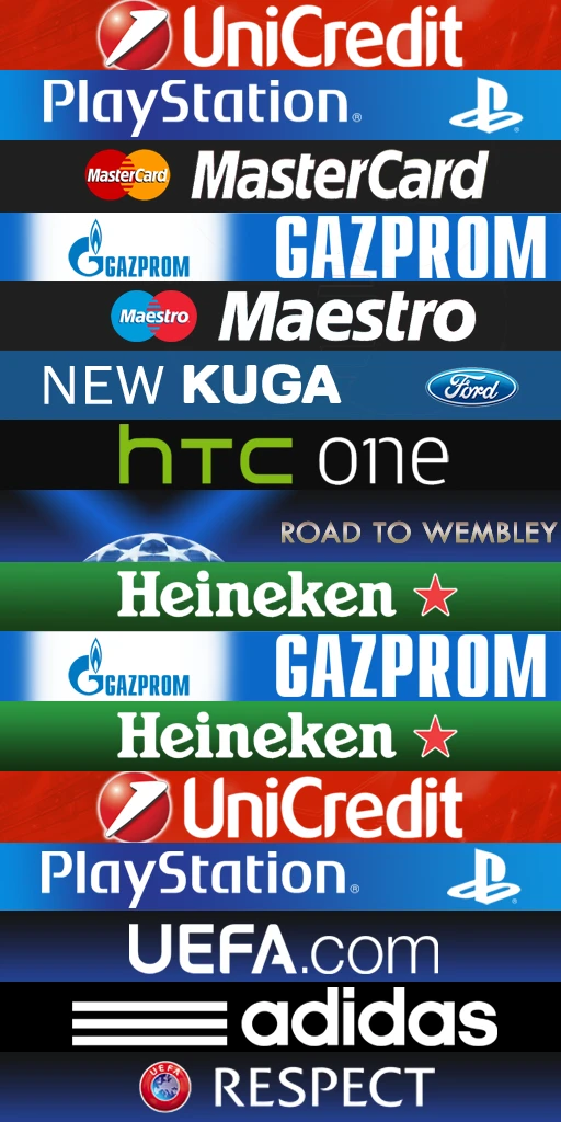 FIFA 13 "Новые рекламные щиты Лиги Чемпионов"