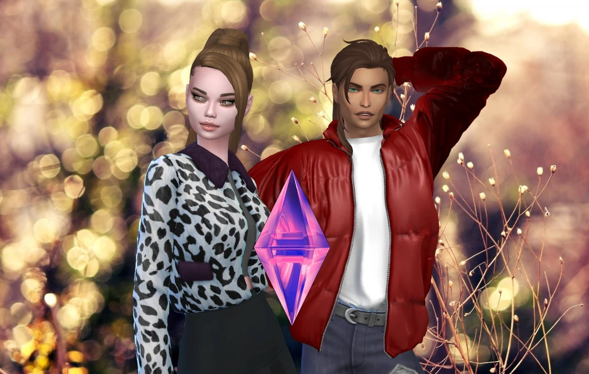 The Sims 4 "Симы: Мэйлин Сонг и Ксандер Росс"