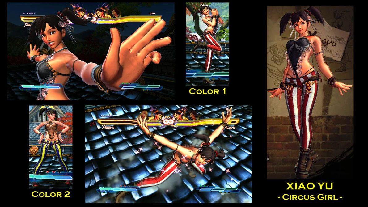 Street Fighter X Tekken "Xiaoyu - Circu Girl"
