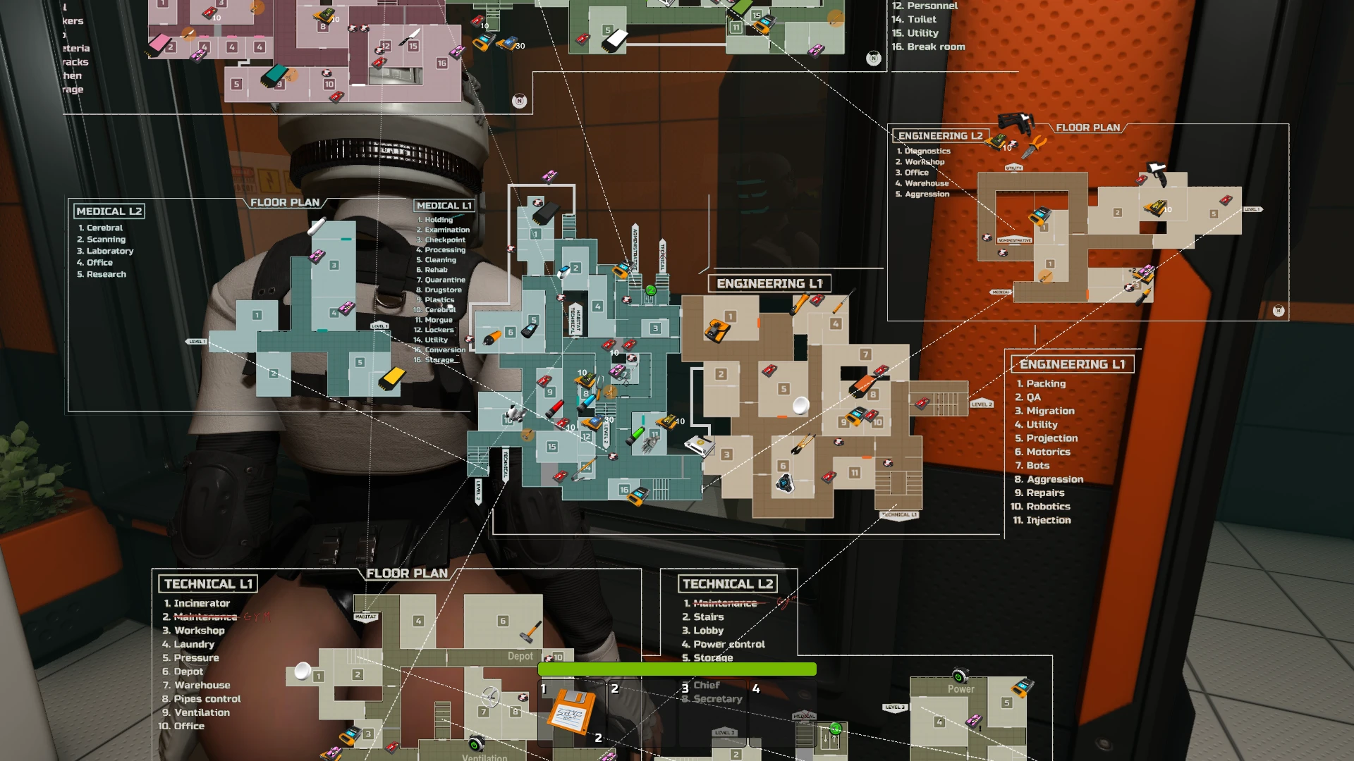 Haydee 2 "Навигационная карта"