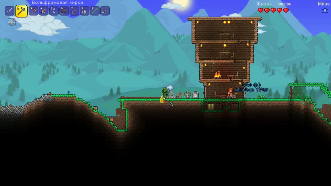 Terraria - Небесные бомжи