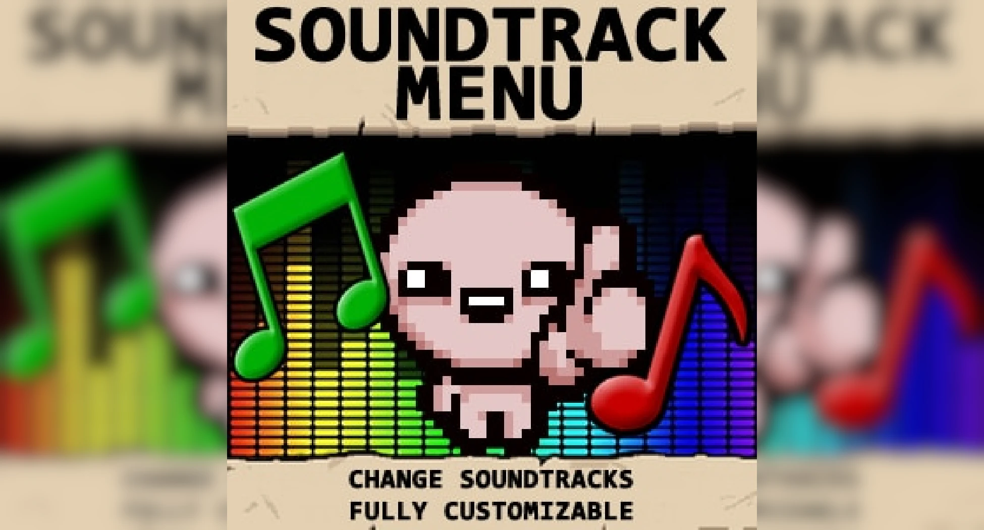 The Binding of Isaac "Меню саундтрека"