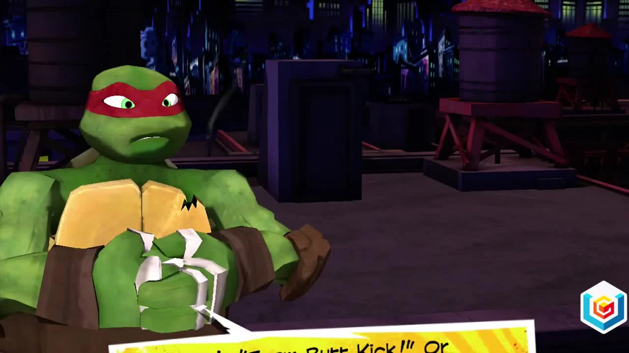 Геймплэйный трейлер игры "Nickelodeon Teenage Mutant Ninja "