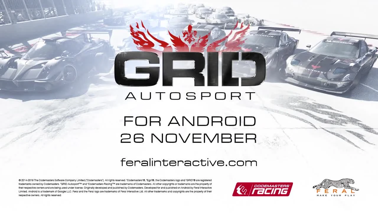 Релизный трейлер GRID Autosport для Android