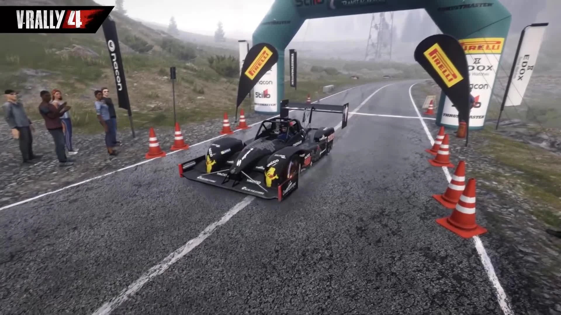 V-RALLY 4 - Геймплейный трейлер Hillclimb: Румыния