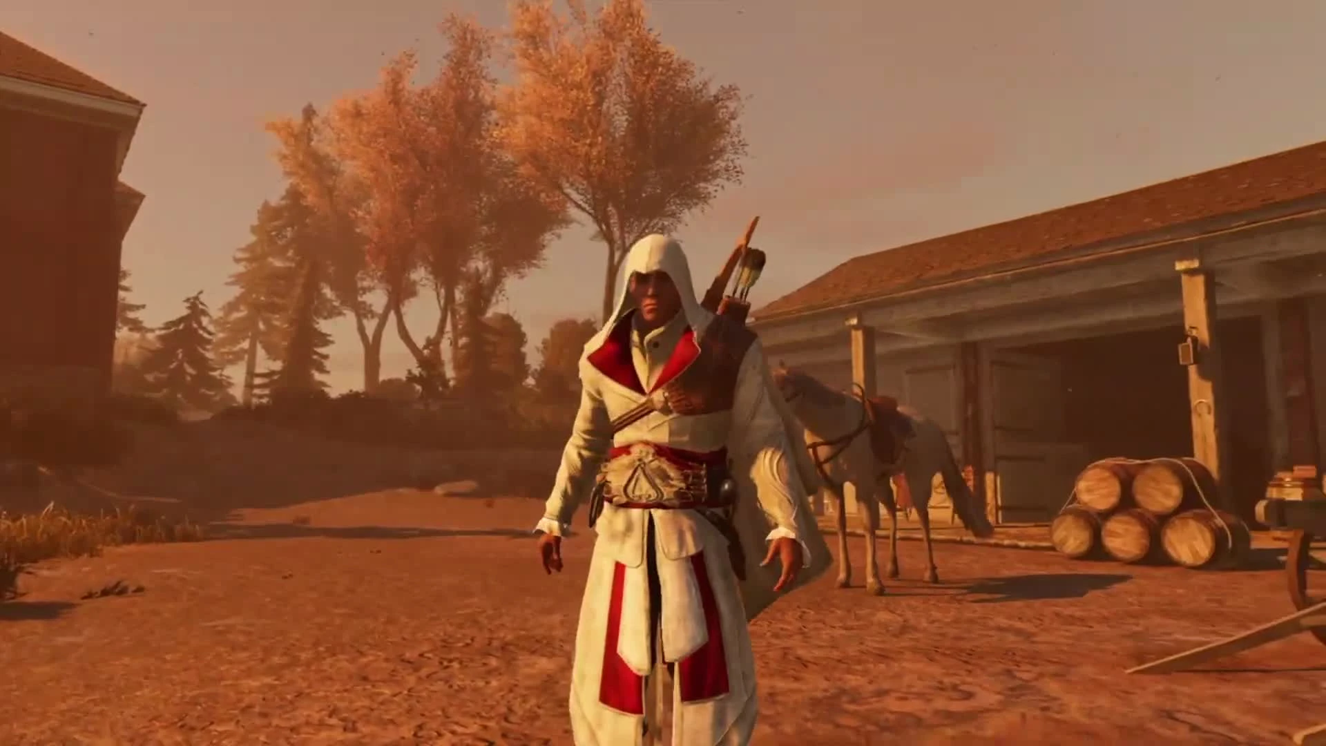 Assassin's Creed 3: Remastered - Обзор всех костюмов и их особенностей! (Эцио, Агилар, Алексиос)