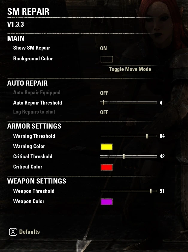 TES Online — SM Repair