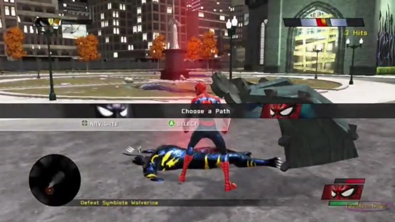 Spider Man Web of Shadows - все боссы