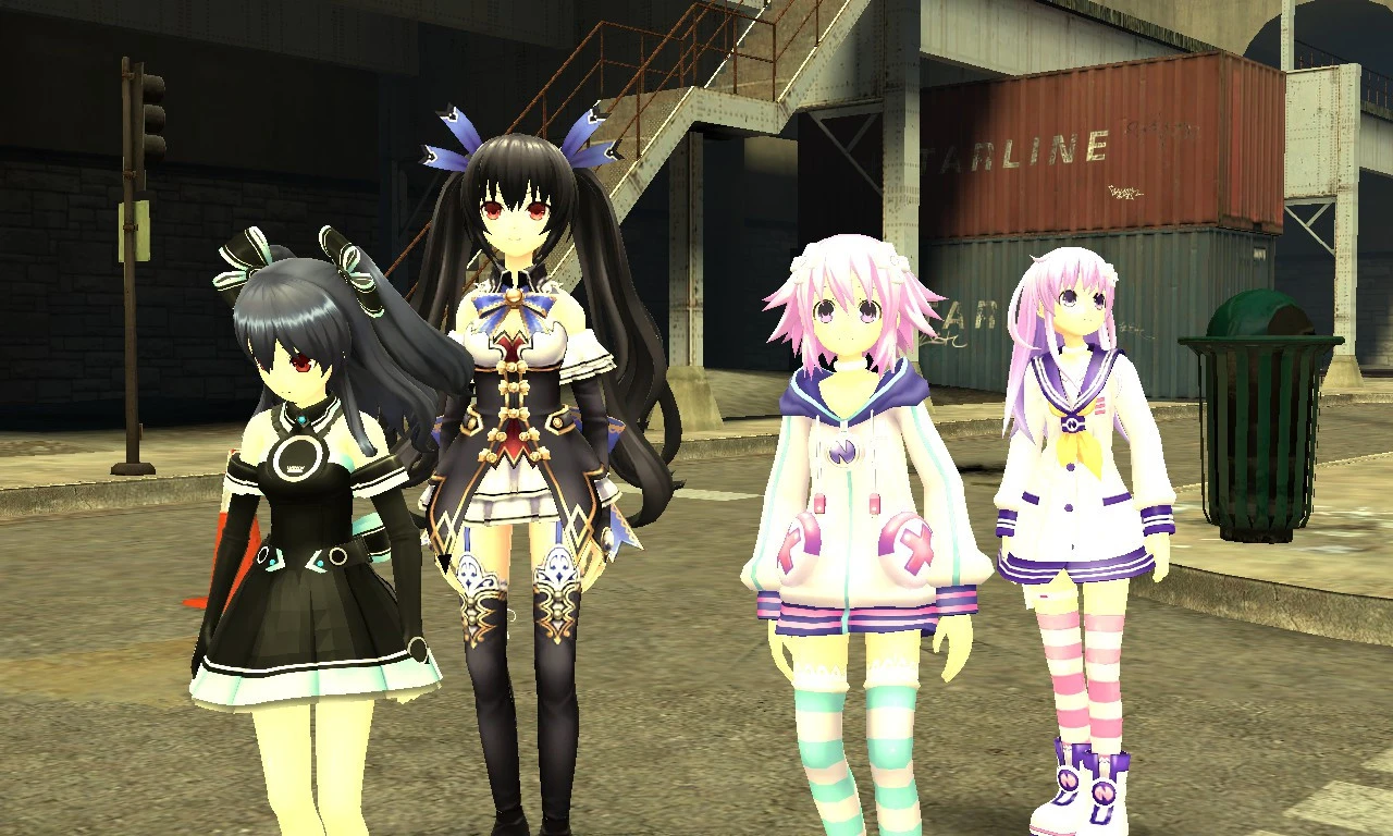 Counter-Strike: Source "Hyperdimension Neptunia Neptune & Noire Sisters"