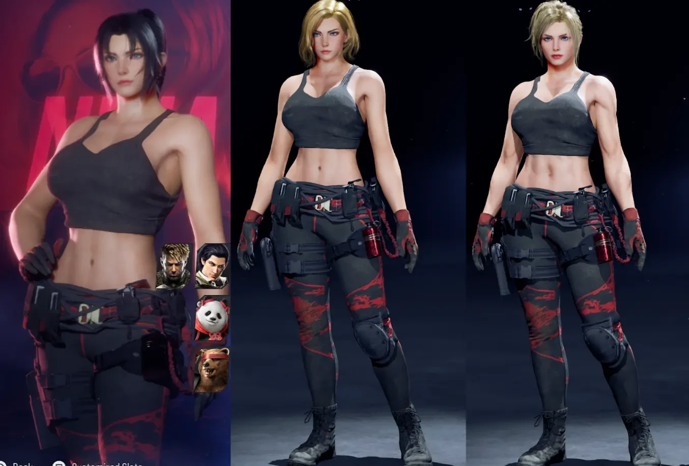 Tekken 8 "Костюм Торговца смертью из Call of Duty для Нины и Лидии"