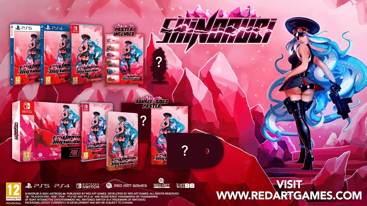 Bullet Hell-шутер Shinorubi выходит на консолях и физических носителях в четвертом квартале 2023 года