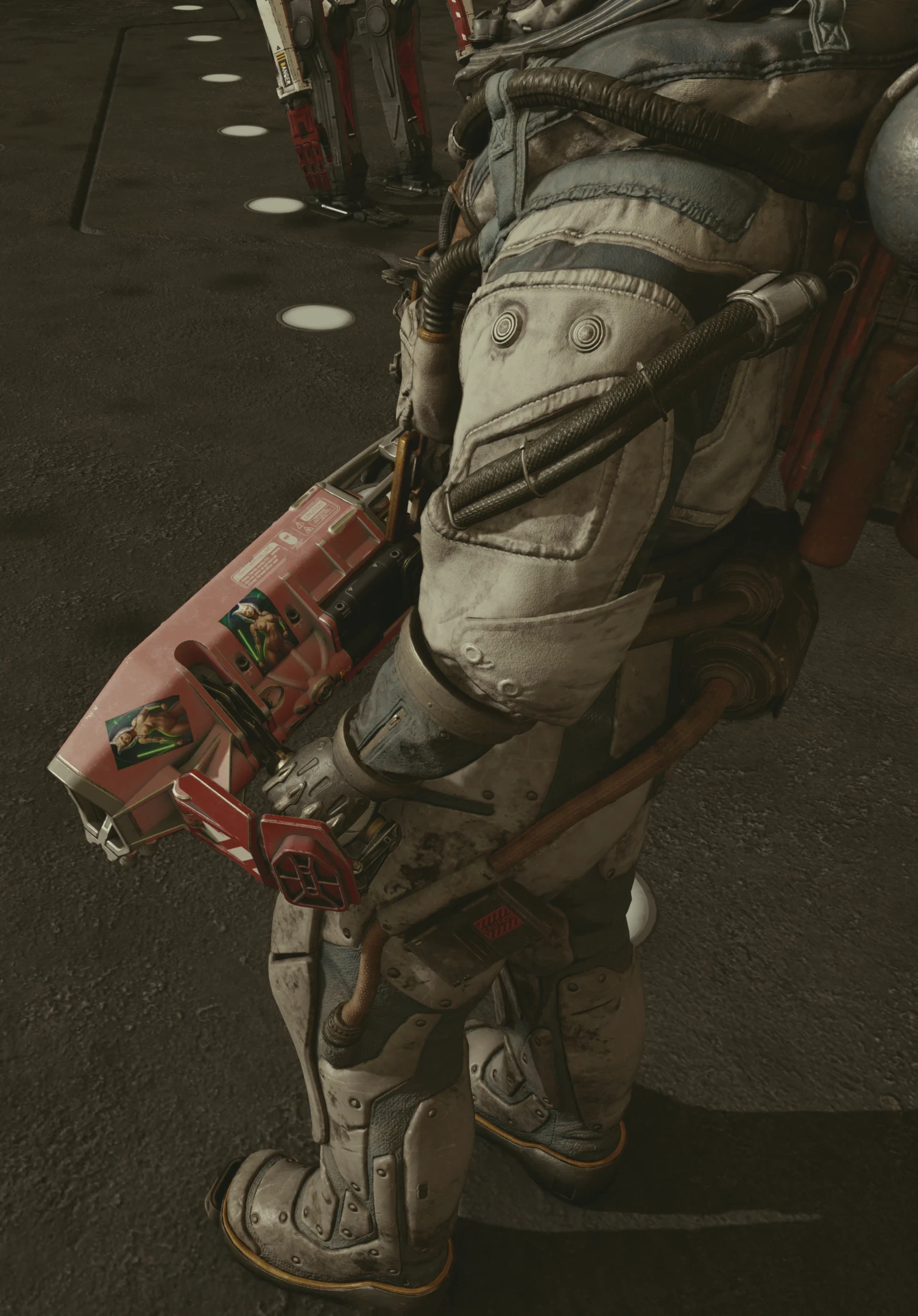 Starfield "Наклейка Асоки Тано (18+) для лазера"