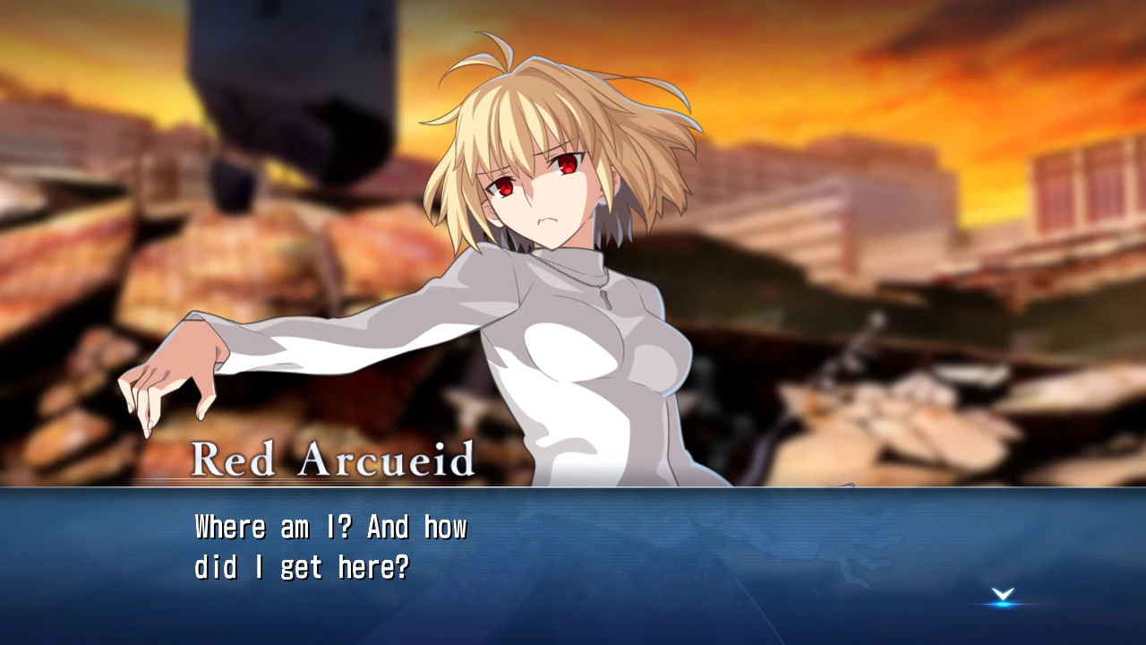 Новый геймплейный трейлер Melty Blood: Type Lumina, представляющий Красную Арквейд