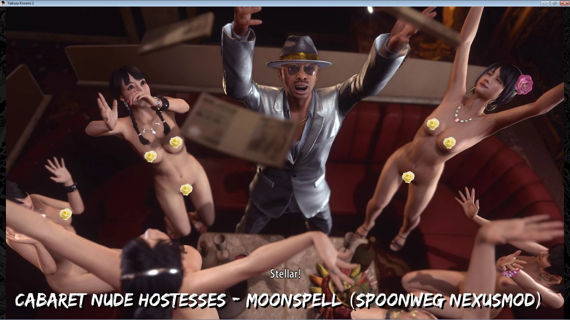 Первый мод для Yakuza: Kiwami 2 раздевает всех девушек-хостес
