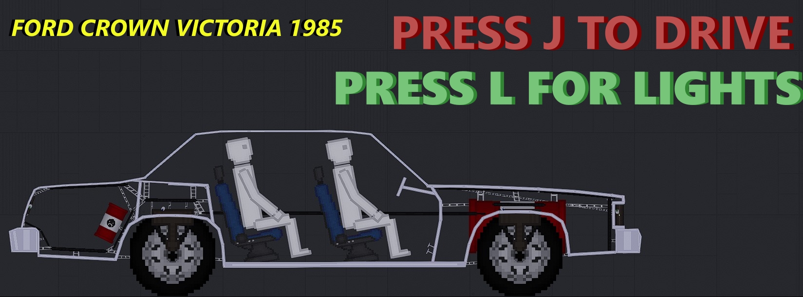 People Playground "Автомобиль Ford Crown Victoria 1985, Sedan" [1.27.5]