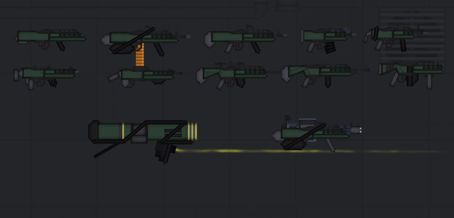 People Playground "Линейка оружия Максимовых" [1.28.2+]