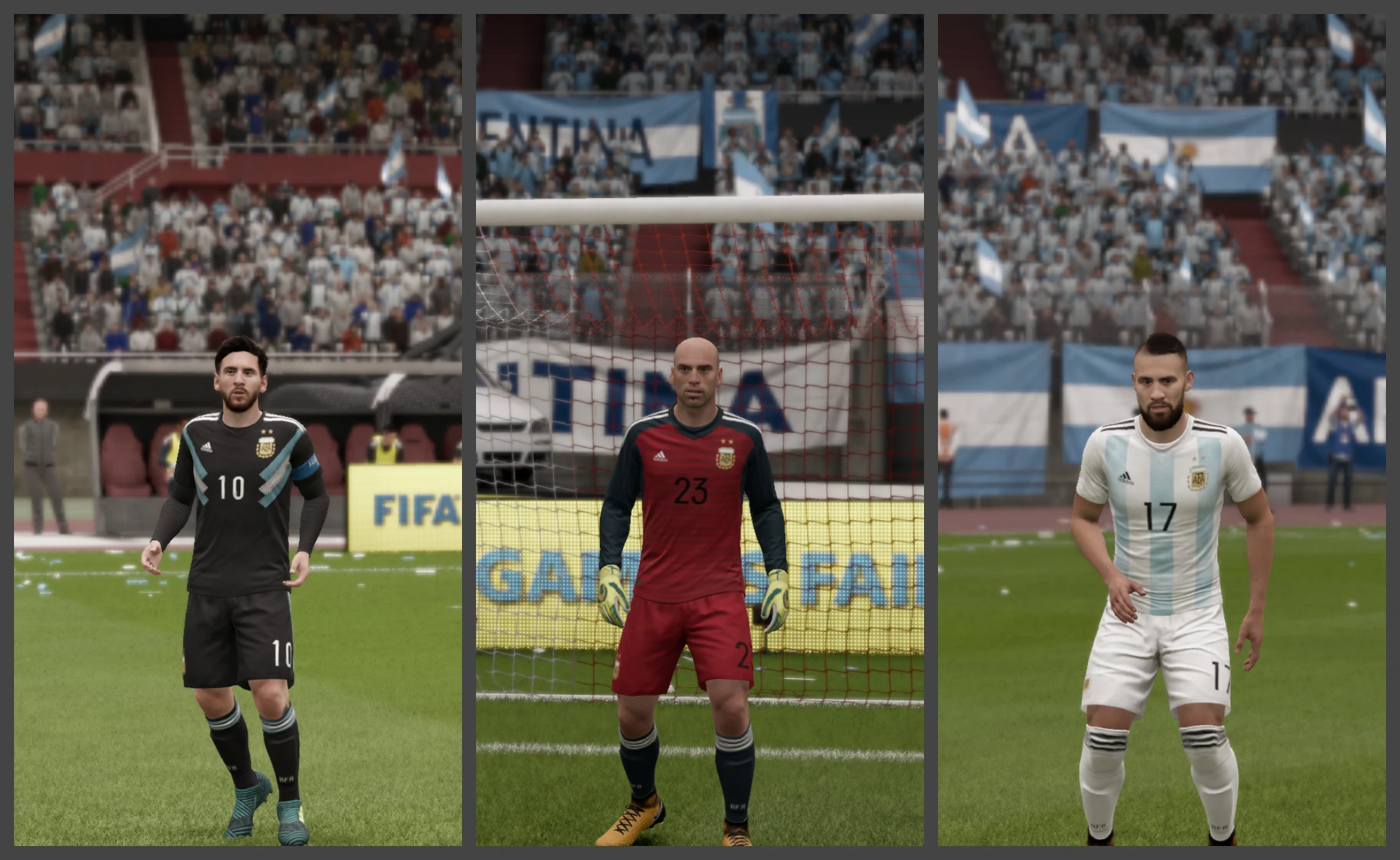 FIFA 18 "Argentina 2018 NEW kits + minikits"