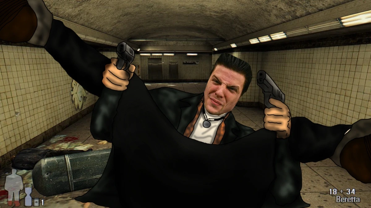 И тут я начинаю шмалять