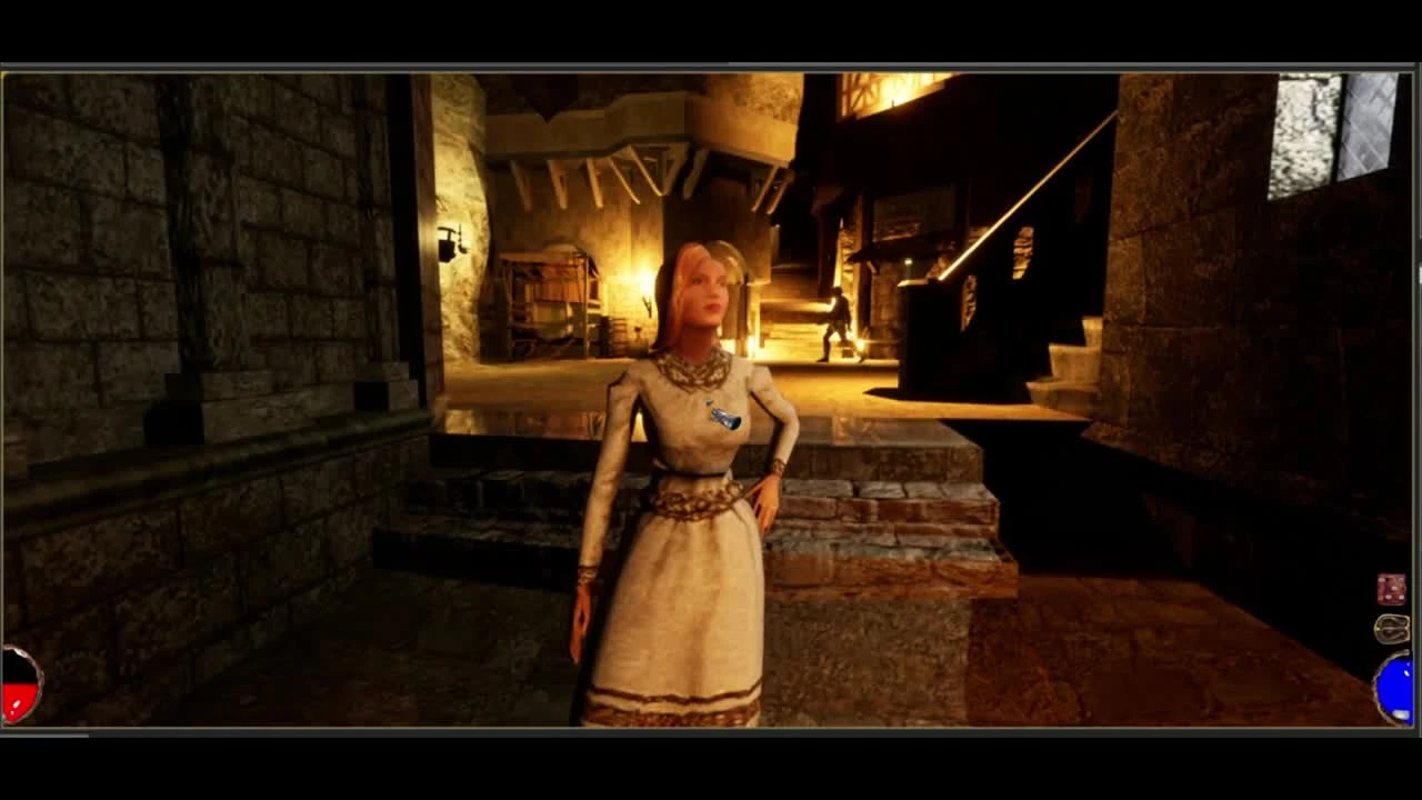 Геймплей Arx Fatalis на движке Unreal Engine 4