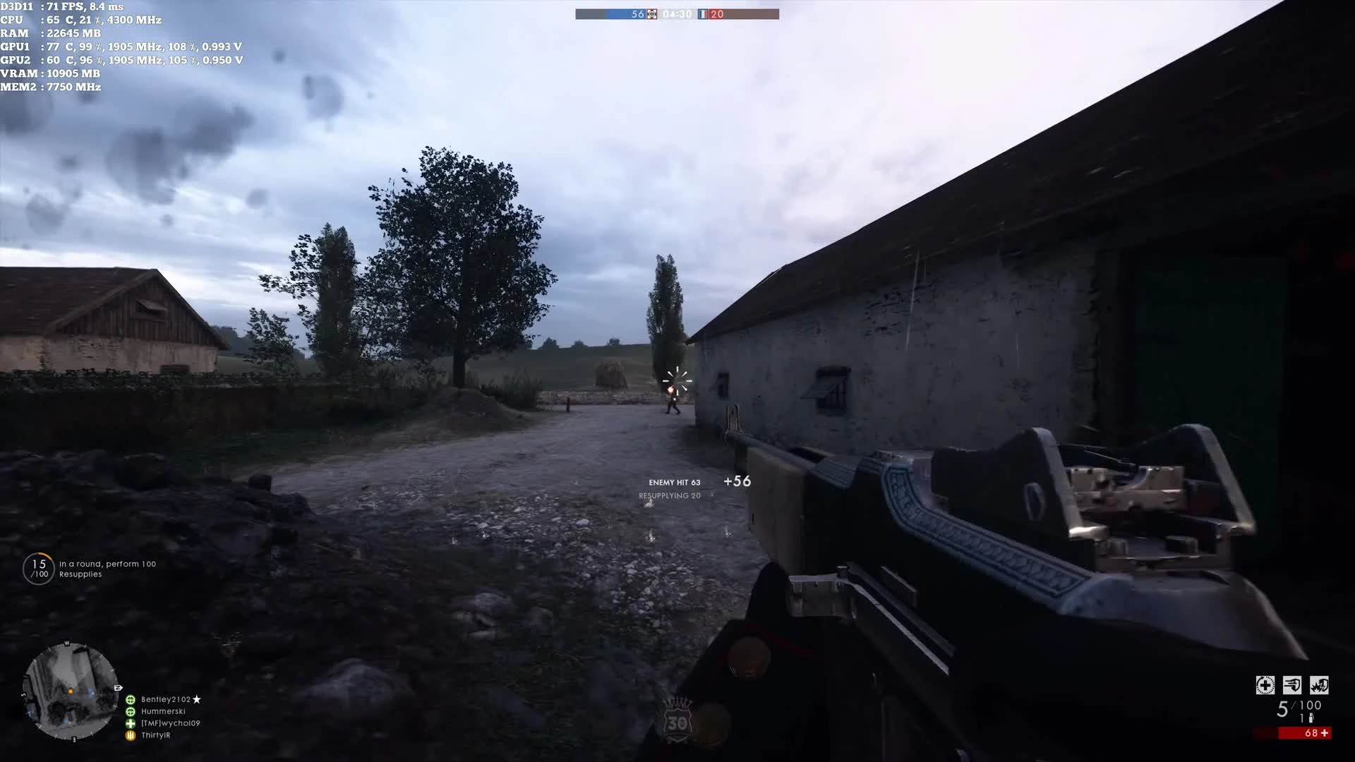 Battlefield 1 - 8К Бенчмарк