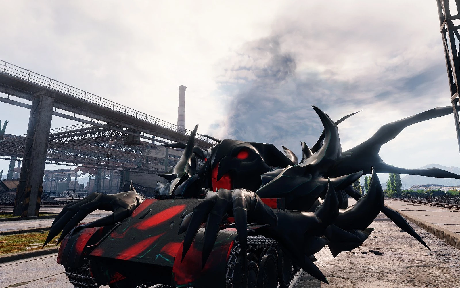 World of Tanks "SplendidSaw Skorpion G Nevermore Shadow Fiend Remodel"