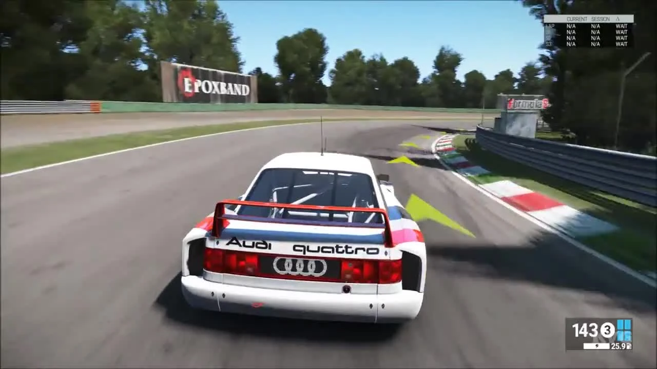 Project CARS Audi 90 Quattro IMSA GTO - Тест-драйв Геймплей (PC HD)