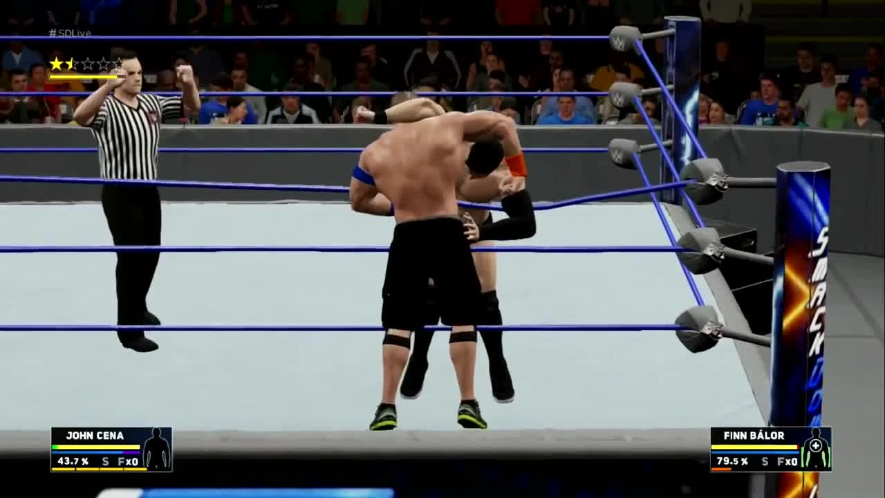 Первый геймплей WWE 2K18 на Nintendo Switch