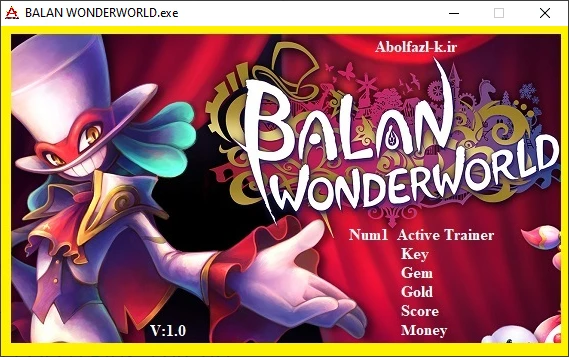 Balan Wonderworld: Трейнер/Trainer (+5) [1.0] {Abolfazl.k}