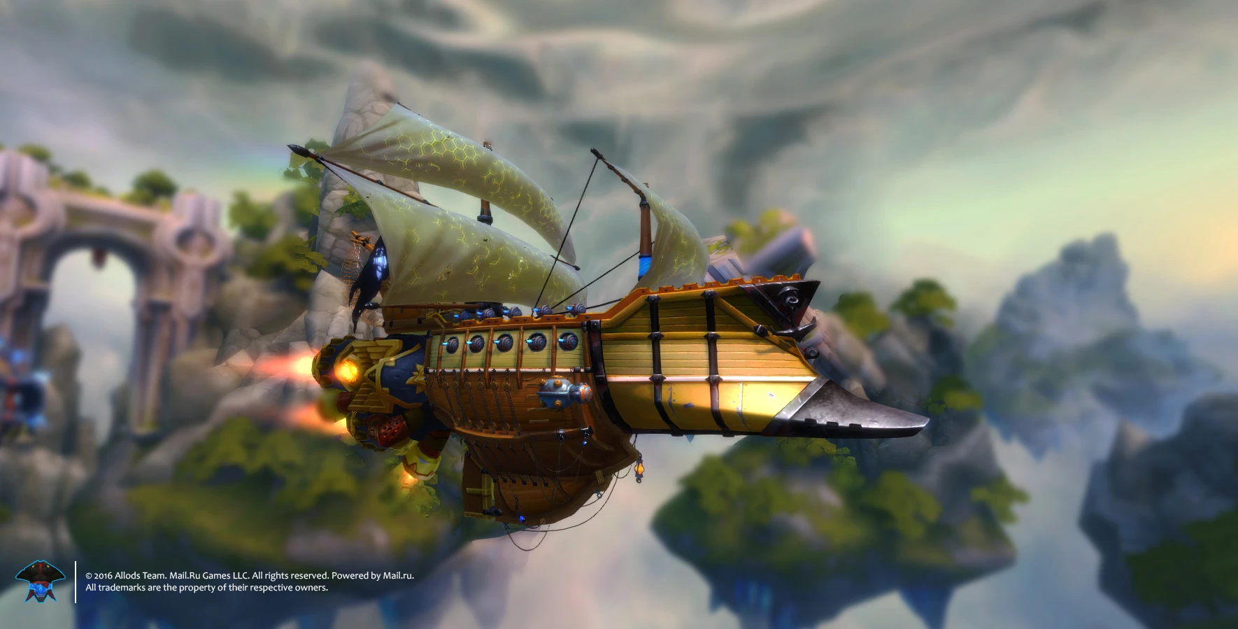 Пираты. Аллоды Онлайн - Небесный капитан и его команда
