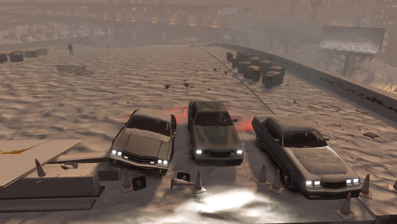 Grand Theft Auto 4 "Пак заснеженных машин из Winter Liberty"