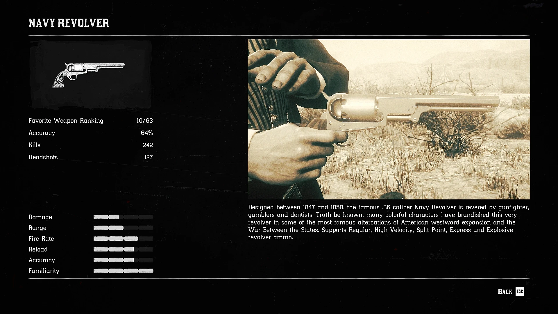 Red Dead Redemption 2 "Флотский револьвер"