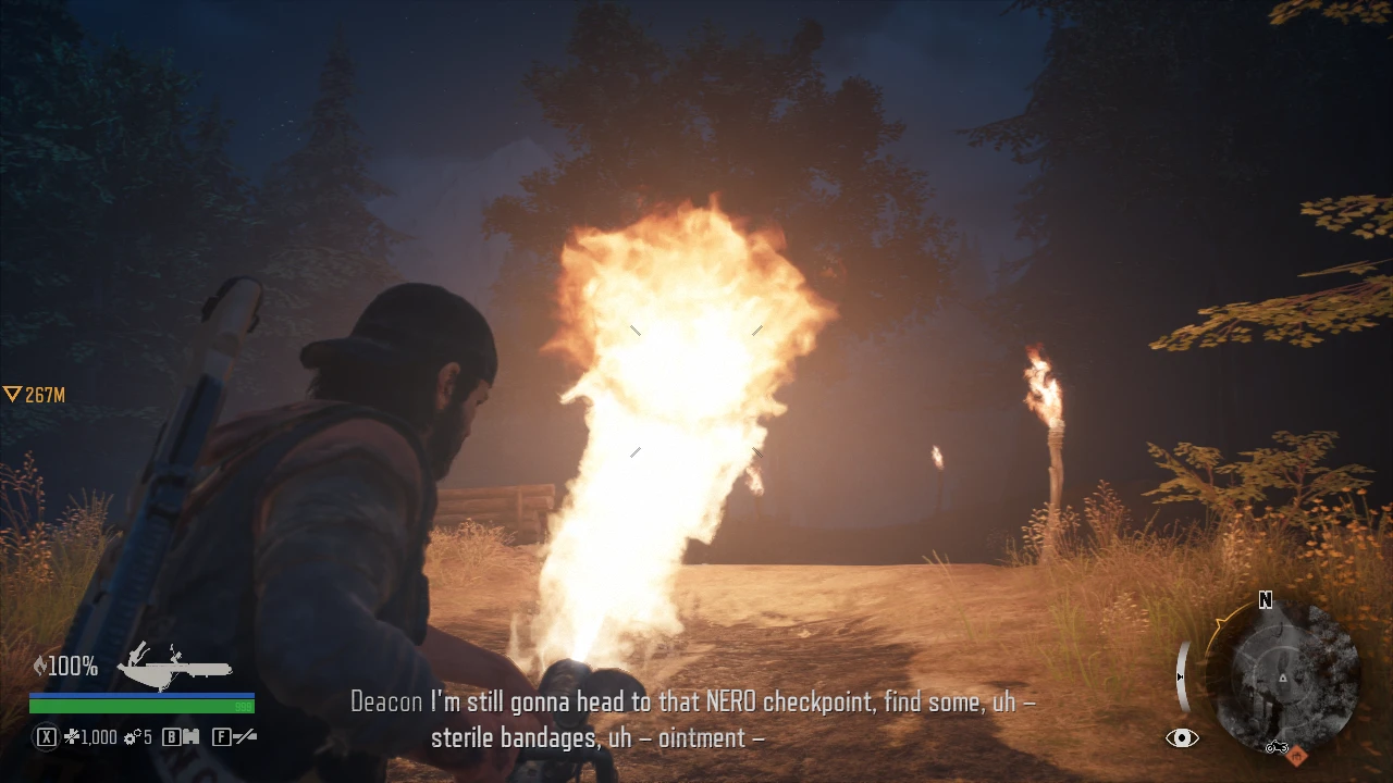 Days Gone "Тяжелый огнемет"