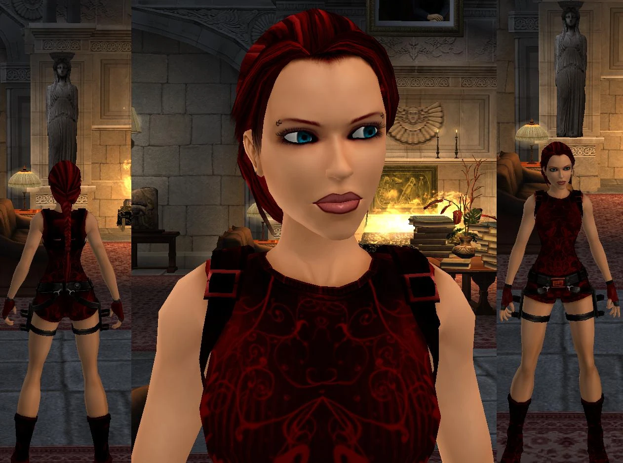 Tomb Raider "Full red Lara's Outfit"