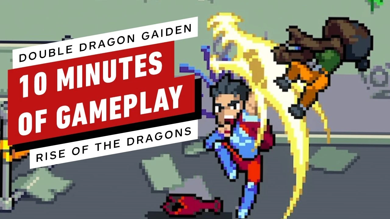 Новое видео с 10 минутами геймплея Double Dragon Gaiden: Rise of the Dragons