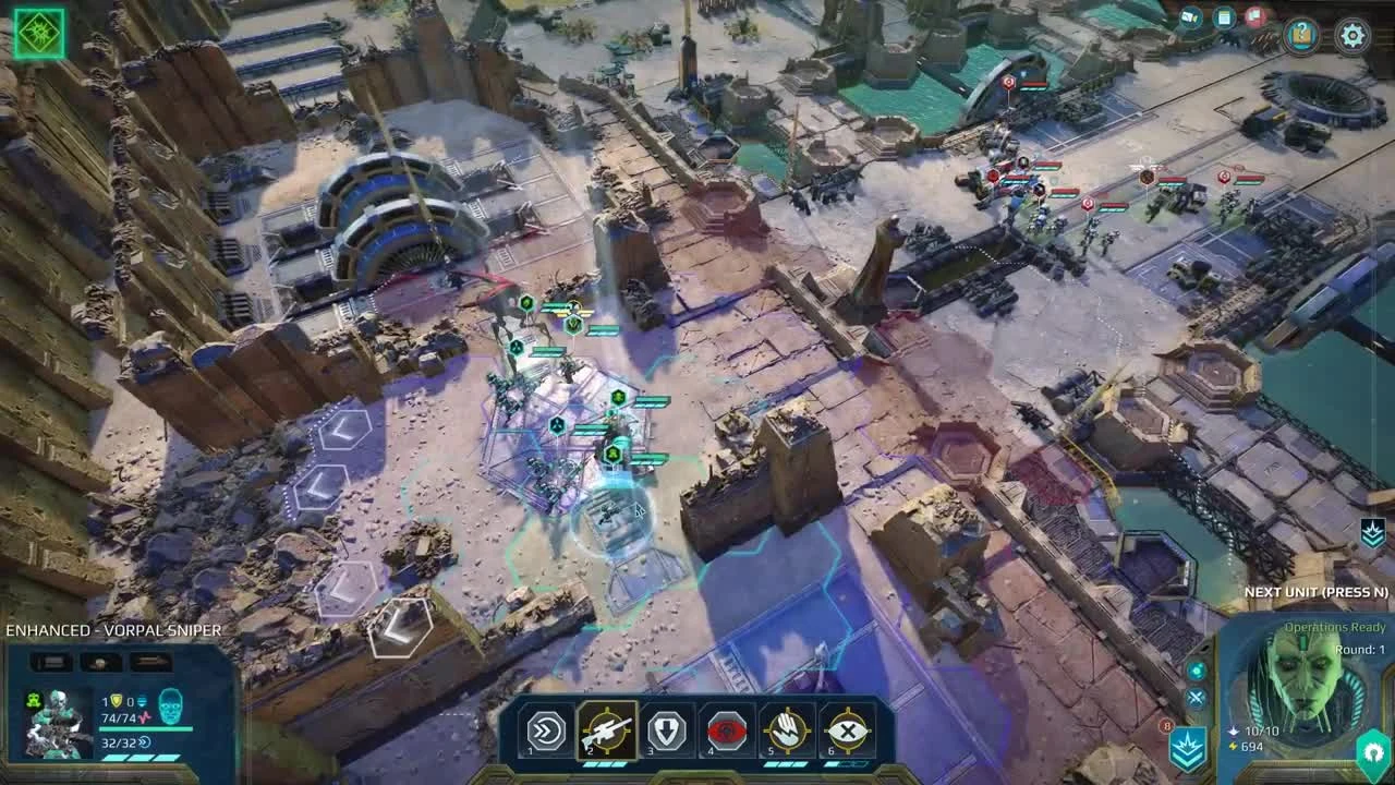 15 минут геймплея Age of Wonders: Planetfall