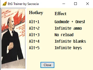 Enter The Gungeon: Трейнер/Trainer (+5) {Sacracia}