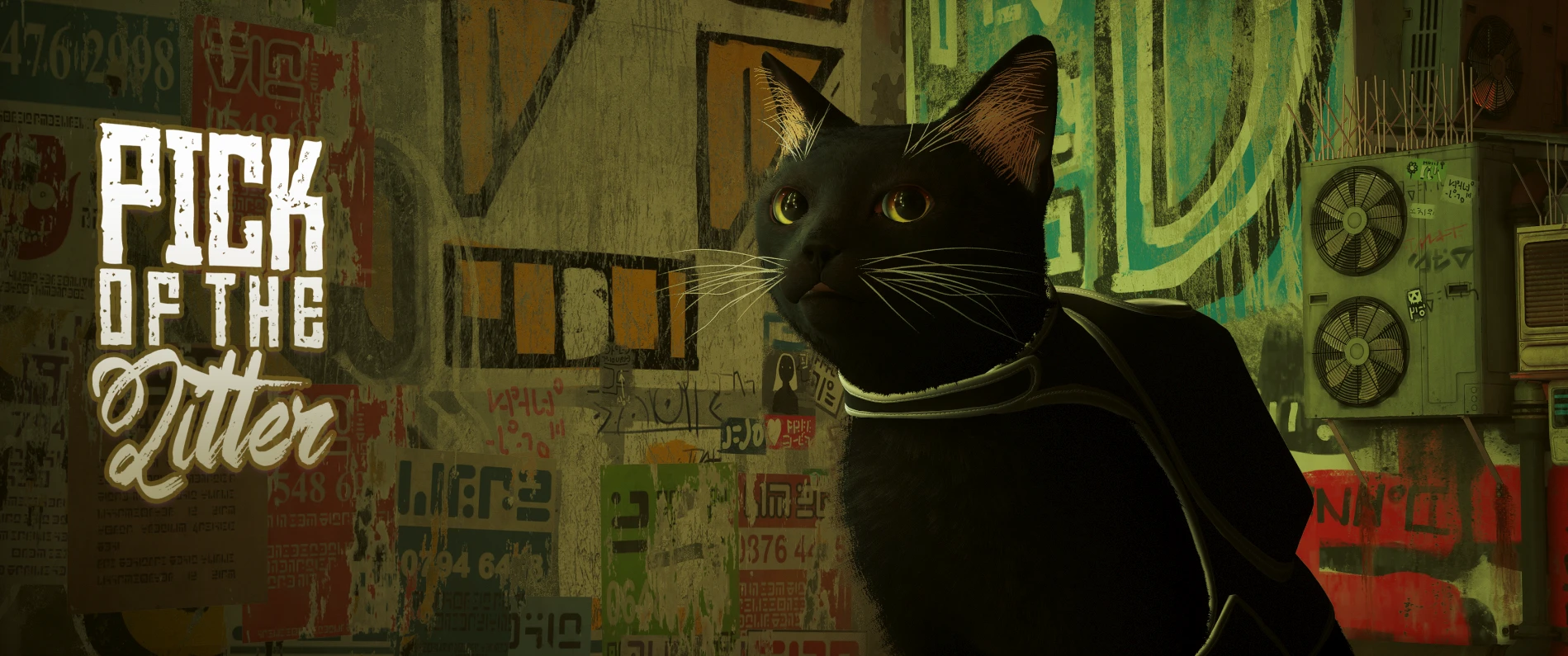 Stray "Кот разных цветов"